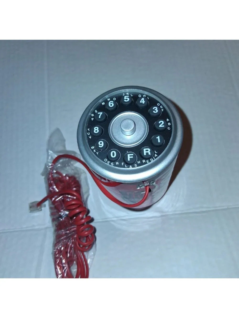 Coca-Cola Can Shaped Landline Phone push button/Dial Red Vintage Style
